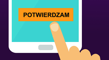 Potwierdź udział